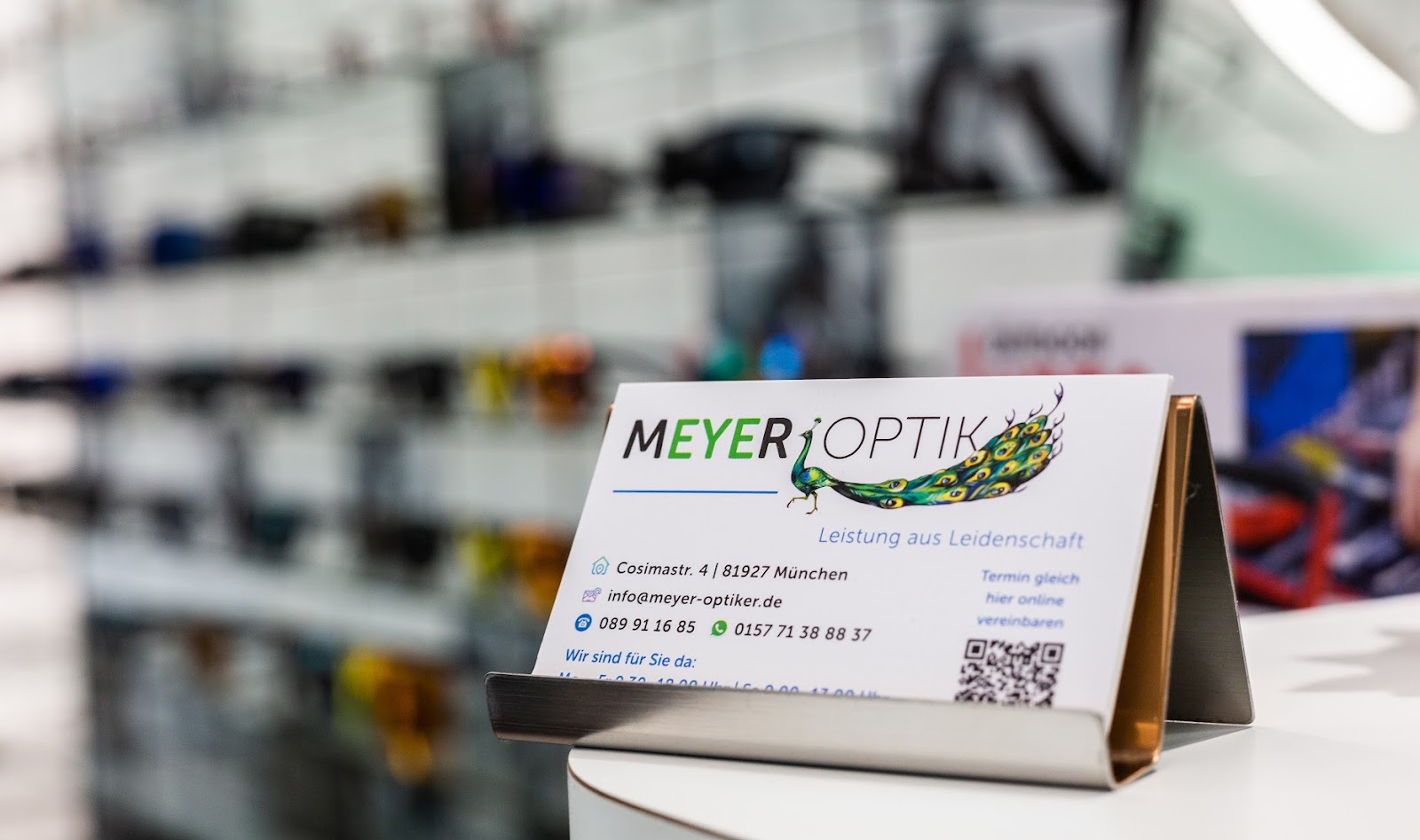 Optik Maier – Brillenausstellung und Fachgeschäft in München